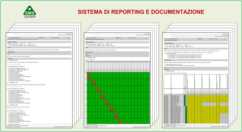 SMS web - Sistema di Reporting